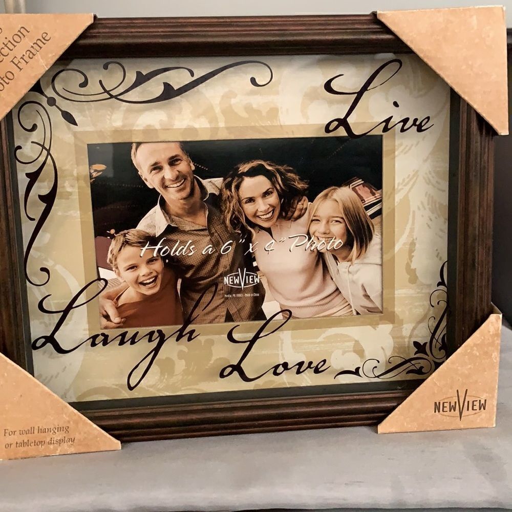 Glass reflection photo frame 🖼